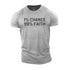 Men's 1% Chance 99% Faith Cotton T-Shirt